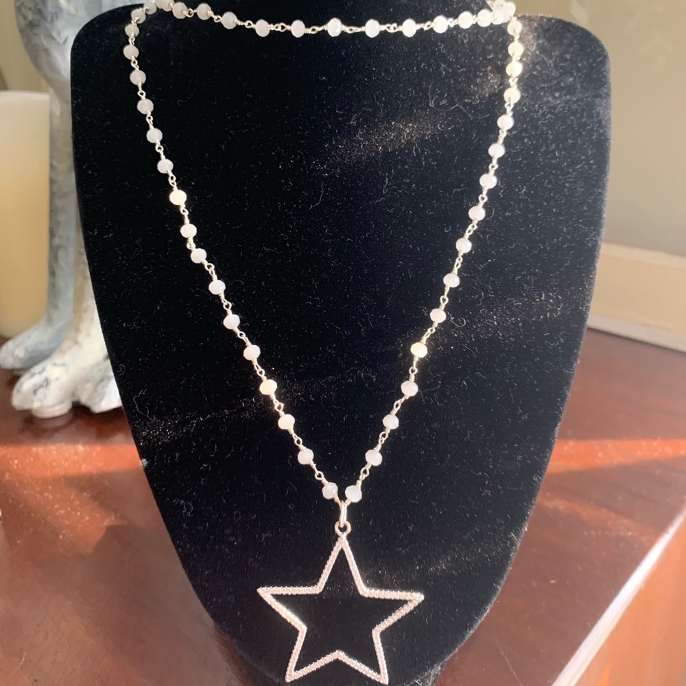star double wrap necklace